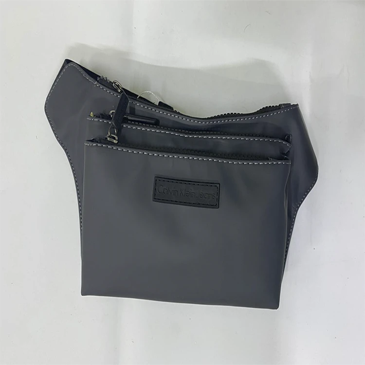 Calvin Klein Waterproof Waist Bag - For Men - Gray