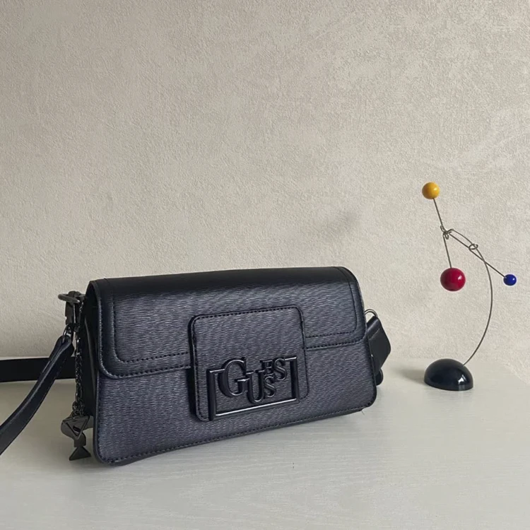 شنطة جيس للنساء - اصلية - مع مقبض وكتف - أسود