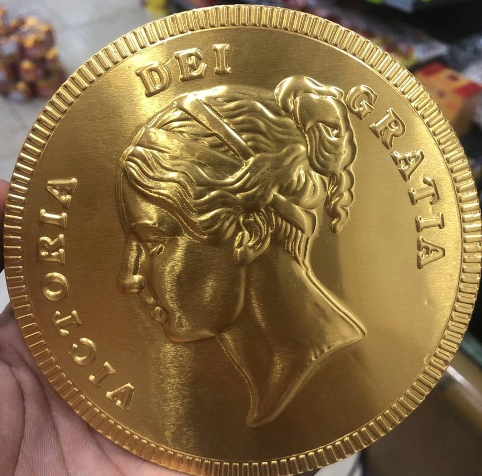Chocolate Euro Coin