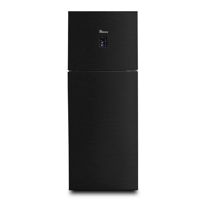 Unionaire Freestanding Digital Refrigerator, No Frost, 440 Liter, Black - URN-440LBLHA-DHUVX