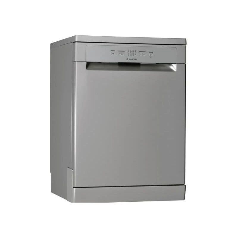Ariston Dishwasher, 13 Place Settings, 5 Programs, Silver - LFC 2B19 X - Dishwasher - Large Home Appliances
