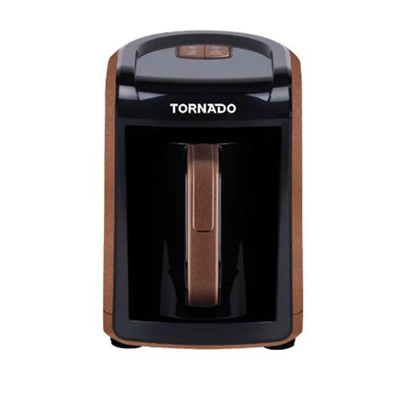 Tornado Automatic Turkish Coffee Maker with Milk 280ml , 535 Watt , Brown TCME-100-MILK