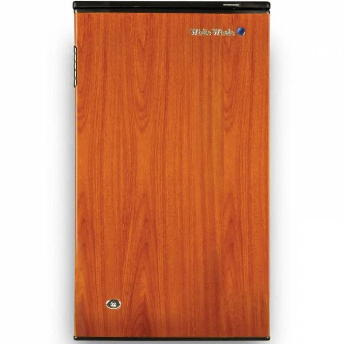 White Whale Mini Bar Refrigerator - 4.5 feet - Wooden - WR-R4K WOOD