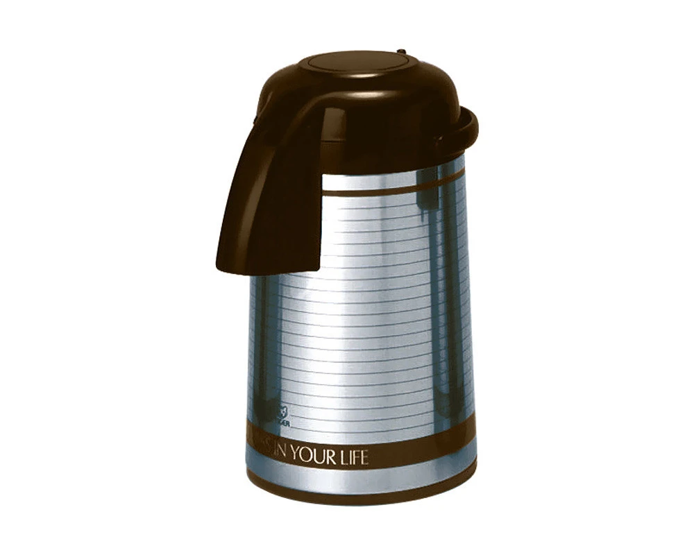 Thermos Tiger stainless steel capacity 3 liters, color stainless x brown PNM-B30S