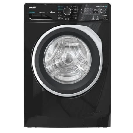 Zanussi Automatic Washing Machine Front Loading, 8 Kg Digital 1200 RPM, Black ZWF8240BX5