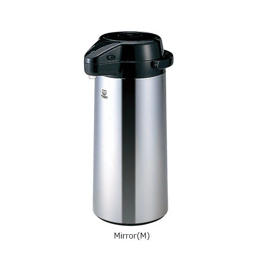 Thermos Tiger Stainless Steel Capacity 2.5 Liter, Stainless x Black PXQ-2501