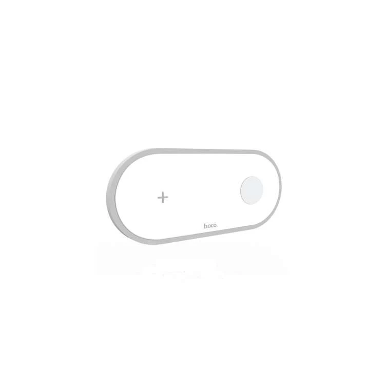 hoco. CW20 wireless charger 2 in 1 white