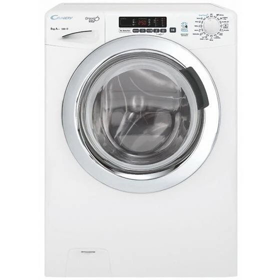 Candy Washing Machine Full Automatic 8 Kg, White GVS128DC3-EGY