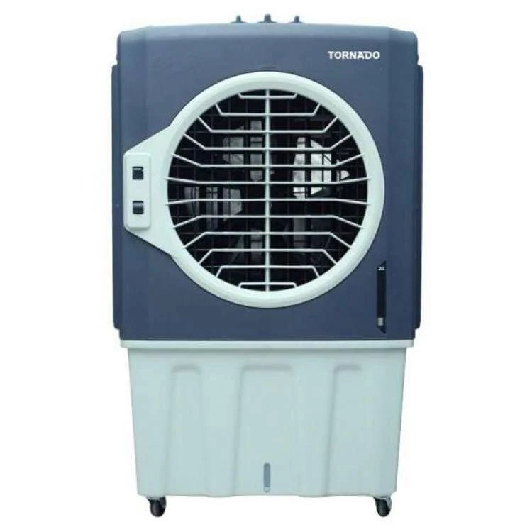 Tornado Air Cooler, 60 Liter Capacity, 3 Speeds, and Carbon Filter, Covering an Area of 60m2, Gray Color TE-60AC