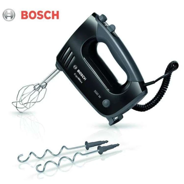 Bosch Hand Mixer, 500 Watt, Black - MFQ3650X