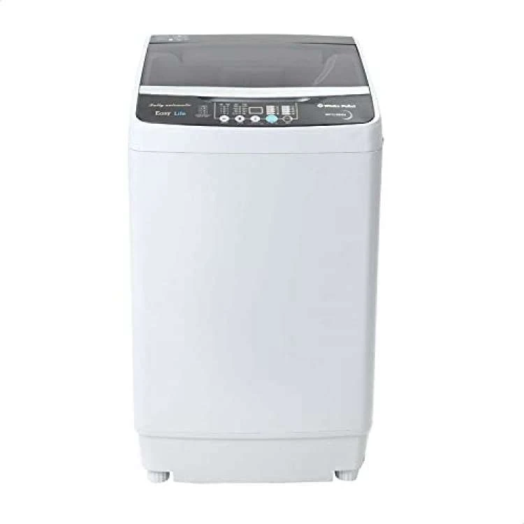 White Point WPTL9DBA Top Loading Washing Machine, 9 Kg - Silver