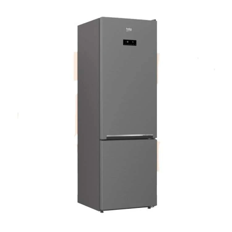 Beko Combi Refrigerator No Frost Digital Stainless: RCNE366E30XBR