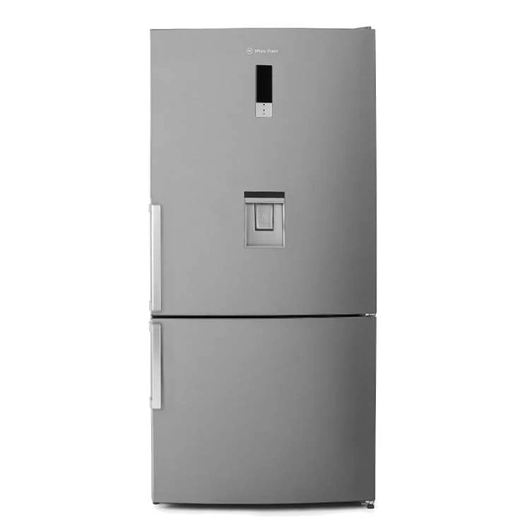 ثلاجة وايت بوينت بفريزر سفلي 564 لتر وموزع مياه شاشة ديجيتال استانلس WPRC653DWDX