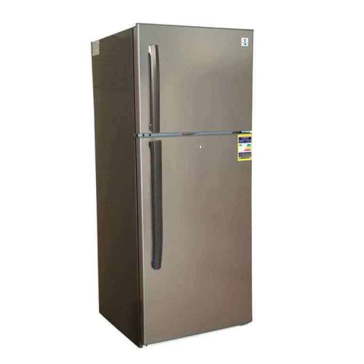 Alaska HD 442 Top Mount Refrigerator - 12 Feet - Silver